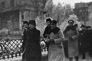 Russian Revolution Leaders Stampe: Trotsky in Warsaw