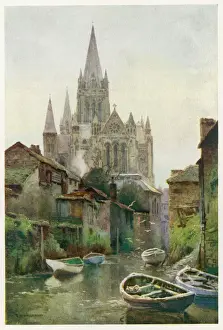 Cornovaglia Stampe: Cattedrale di Truro / 1910