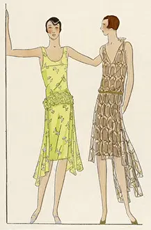 Vintage Fashion Prints Stampe: Two in Tulle