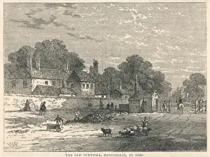 Kensington High Street History Stampe: Turnpike, Kensington