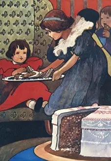 Traditional Christmas Cake Stampe: Twelfth Cake
