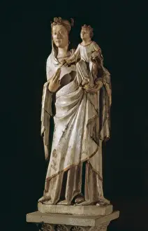 Spanish History Figures Stampe: Virgin
