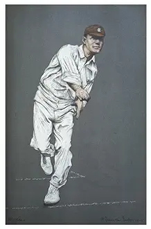 Surrey County Cricket Team Stampe: W Lees - Cricketer