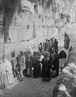Western Wall Jerusalem Stampe: The Wailing Wall