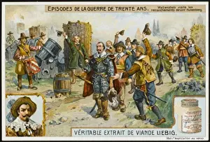 Nuremberg City Walls Stampe: Wallenstein at Nuremberg