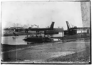 Historical Bridges In England Stampe: Walney Bridge 1908