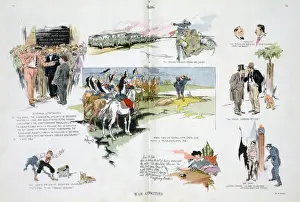 World War 1 Cartoons Stampe: War atrocities