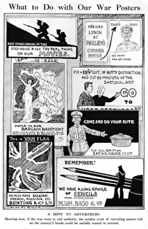 WWI Posters Stampe: What to do with our War Posters