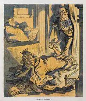 William Jennings Bryan Cartoon Stampe: Three weeks