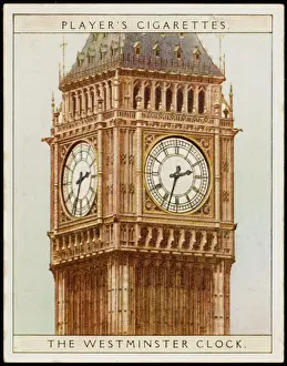 Big Ben London Stampe: Westminster Clock C19