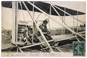 Aircraft History Stampe: Wilbur Wright & Plane