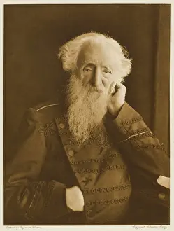 Stampe di General William Booth, religioso inglese e fondatore dell'Arma della Salvezza. Fotografato intorno al 1911 William Booth Stampe: Giovanni William Booth / Impero