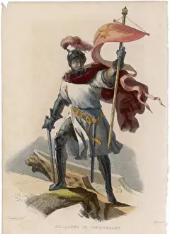 Medieval King Of England Stampe: William I the Conqueror