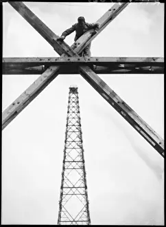 Radio Communication Tower Germany Stampe: Wireless Mast