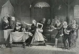American History Paintings Stampe: The witch no. 3