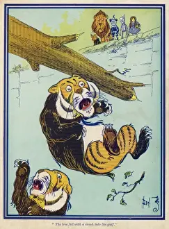 Wizard Of Oz Illustrations Stampe: Wizard of Oz / Kalidahs
