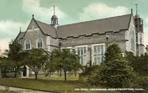 Social Care Institutions UK Stampe: Wolverhampton Orphanage - Chapel