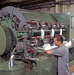Patons And Baldwins Factory Stampe: Wool processing - Patons & Baldwins