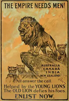 Reclutamento Stampe: Il poster della Prima Guerra Mondiale, L'Impero ha bisogno di uomini