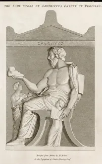 Ancient Greek History Stampe: Xanthippus - 2