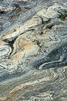 Outer Hebrides Landscape Stampe: Patterns in rocks - North Uist - Outer Hebrides