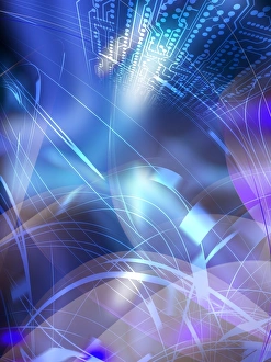 Abstract Digital Art Stampe: Abstract computer artwork