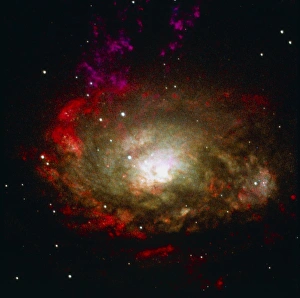 Hubble Space Telescope Photos Stampe: Active galaxy