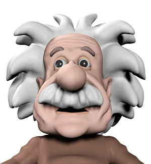 Fisici Stampe: Alberto Einstein, opera d'arte