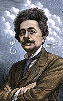 Albert Einstein Stampe: Albert Einstein, physicist