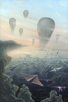 Alien Life Forms Stampe: Alien life-forms, artwork