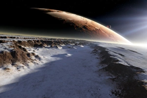 Gas Giant Planets Stampe: Alien moons, artwork