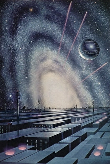 Computer Generated Planets Stampe: Artificial planets, artwork