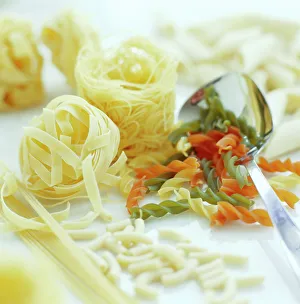 Food Photography Studio Stampe: Assorted pasta