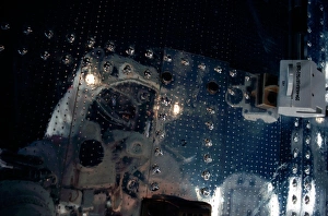 NASA Space Mission Stampe: Astronaut reflection