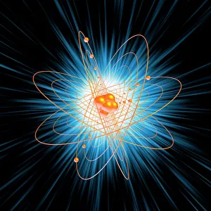 Atomic Structure Diagram Stampe: Atomic structure, artwork