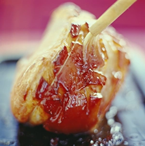 Cooking Techniques Stampe: Basting meat