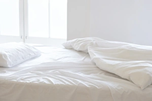 Empty Room Interior Design Stampe: Empty bed
