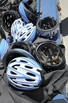 Bicycle Helmet Safety Stampe: Bicycle helmets