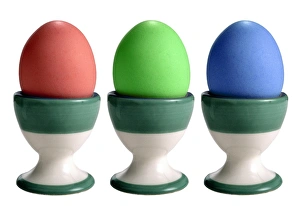 Coloured Eggs Stampe: Boiled eggs