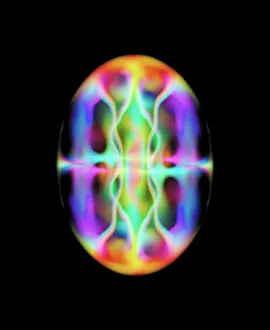 Stampe di La simulazione della Bose-Einstein condensa. Simulazione computer dei vortici che si formano all'interno di una Bose-Einstein condensa rotante (BEC) Immagini del 17 febbraio 2011: Condensaione Bose-Einstein simulazione