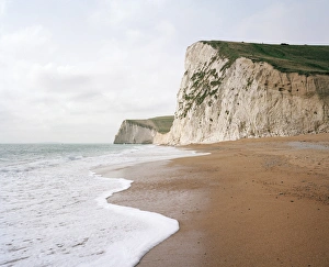 Chalk Rock Formations UK Stampe: Chalk cliffs
