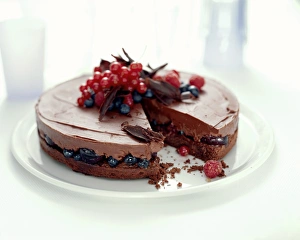 Chocolate Desserts Stampe: Chocolate pudding