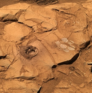 Rovers Su Marte Stampe: Pietra di Clovis, Marte