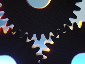 Cogwheel Mechanism Stampe: Cogs