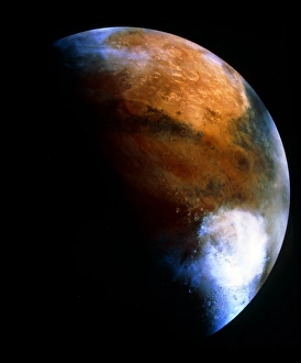 Space Exploration Pictures Stampe: Computer-mosaic image of Mars