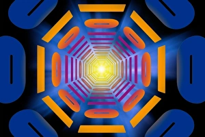 Binary Code Concept Stampe: Computer science, conceptual image