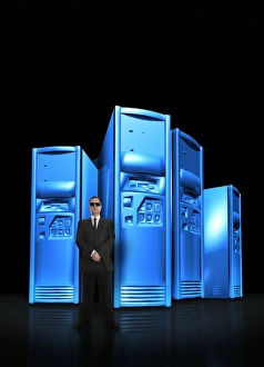 Stampe di Modello rilasciato per la sicurezza del computer, immagine concettuale Immagini datate 2010 settembre: La sicurezza dei computer, immagine concettuale