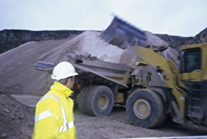 European Construction Worker Stampe: Construction work