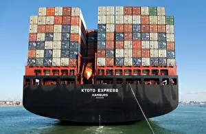 Container Ship Stampe: Container ship