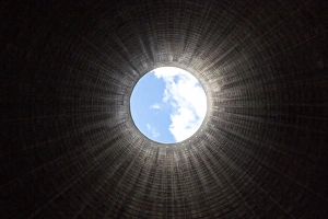 Industrial Architecture UK Stampe: Cooling tower interior
